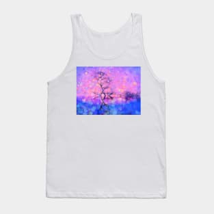 Purple tree reflections Tank Top